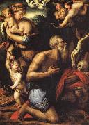 Giorgio Vasari The Temptation of St.Jerome Spain oil painting artist